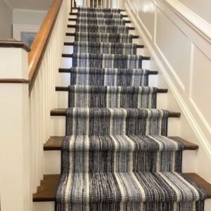 Bold blue striped stair runner with Hollywood installation.png